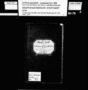 Unteroffiziere und Kapitulanten 1872-1882