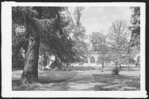 Pillnitz. Schloss Pillnitz Parkansicht