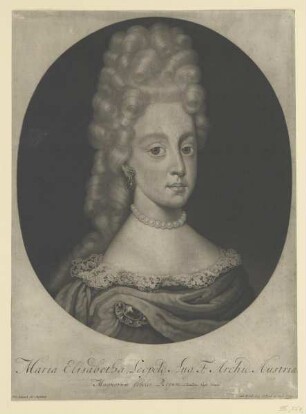Bildnis der Erzherzogin Maria Elisabeth von Österreich