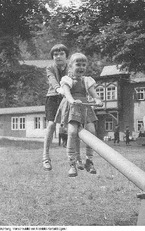 Müglitztal, Ferienlager Hartmannmühle, August 1960