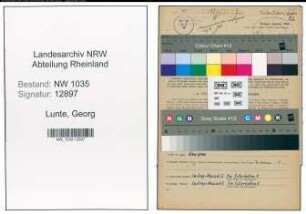 Entnazifizierung Georg Lunte , geb. 07.03.1911 (Steiger)