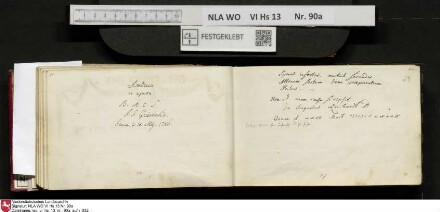 Stammbuch des Ernst Philipp Ludwig Zellmann (1763-1795) aus
                           Braunschweig