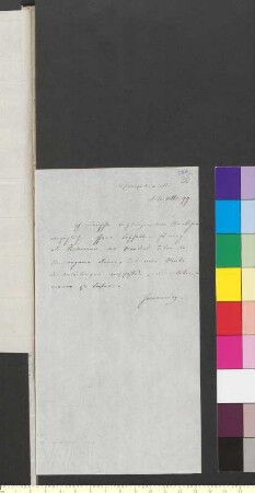Brief von Soemmerring, Samuel Thomas an Goethe, Johann Wolfgang von