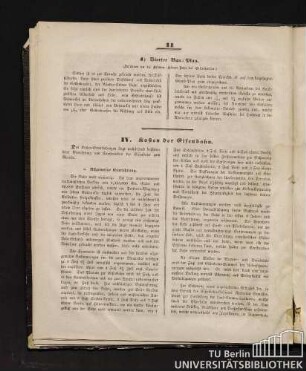 IV. Kosten der Eisenbahn.