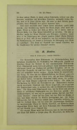 M. Manlius