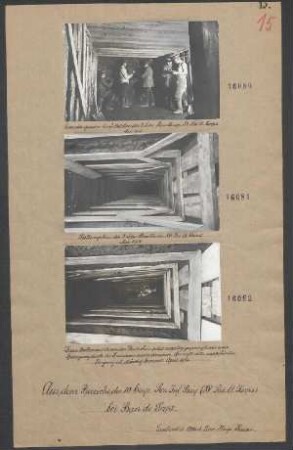 Bei Ban de Sapt: Stellungsbau der 2.Ldw.Pion.Komp.XV.Res.AK. Mai 1915