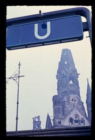 K.W.-Gedächtniskirche 21.3.54.