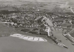 Luftbild Glückstadt