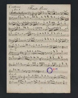 145-148, Flauto I.