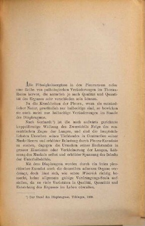 Die Verdrängung der Organe bei Pleuritis exsudativa
