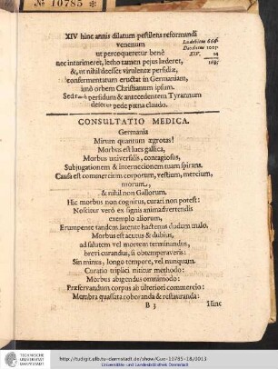 Consultatio Medica