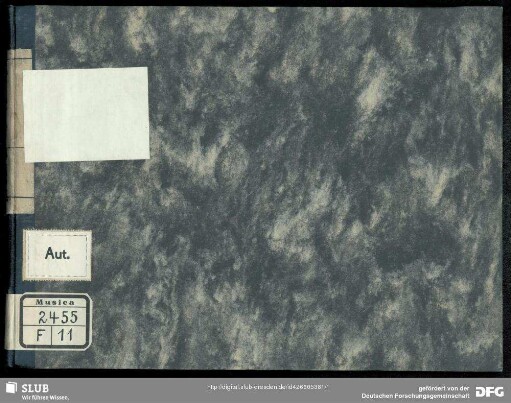 Delbo e Dorina - Mus.2455-F-11 : V (2), strings, bc; MenR 144