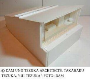 Step House - Modell des Gesamtgebäudes