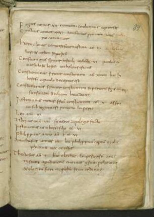 Chronica (Excerptum)