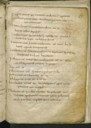 Chronica (Excerptum)