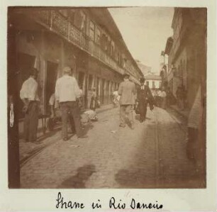 Straße in Rio Janeiro