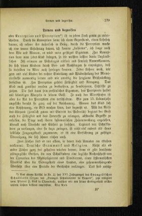 Lernen und begreifen : oder Konception und Perception