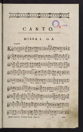 1-26, Canto.