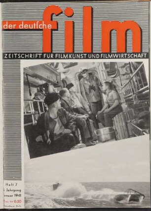 Der Deutsche Film - 1941-Jan: Der Deutsche Film - 1941-Jan