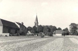 Dorfansicht von Luppa : Wjesny napohlad Łupoje