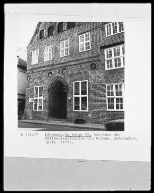 Stammhaus der Sülfmeisterfamilie von Brömse