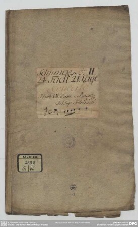 Sonatas - Mus.2392-Q-55 : fl, vl, b - A; TWV 42: A 9