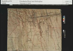 Himmelfahrt Fundgrube bei Freiberg, Grubenbaue zwischen Alte Elisabeth, Reiche Zeche Richt und Ludwig Schacht