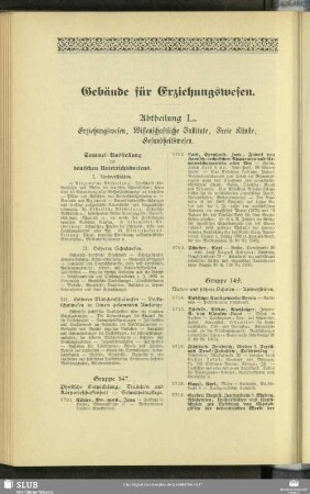 Gebäude für Erziehungswesen