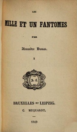Les mille et un fantomes, 2