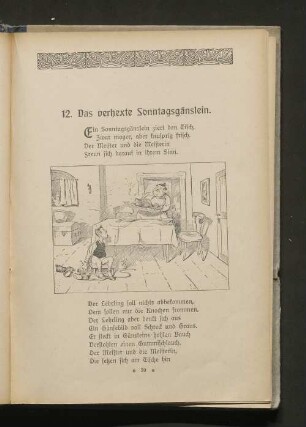 12. Das verhexte Sonntagsgänslein