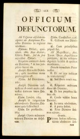 Officium Defunctorum