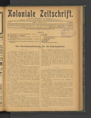 Nr. 50. Berlin, 13. Dezember 1912. 13. Jahrgang.