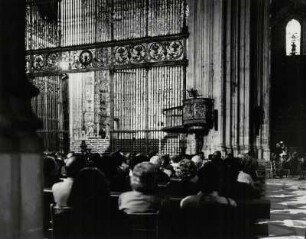 Messe in der Kathedrale von Sevilla
