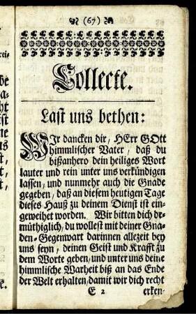 Collecte.