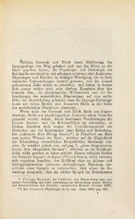 Beitrag zur Kenntniss der Doppelseitigen Lähmung der Glottiserweiterer