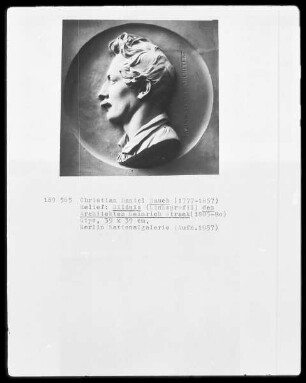 Bildnis des Architekten Heinrich Strack
