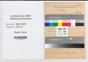 Entnazifizierung Hans Boell, geb. 23.03.1912 (Polizeibeamter)