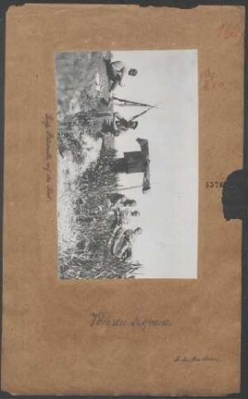 Ruß. Patrouille auf der Rast