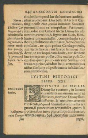 Iustini Historici Liber XXI.