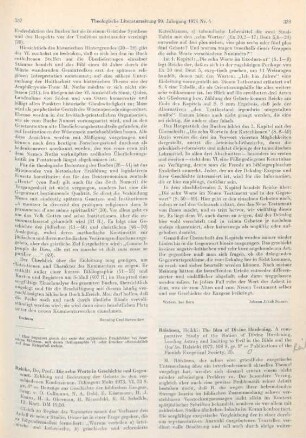 338-342 [Rezension] Räisänen, Heikki, The idea of divine hardening