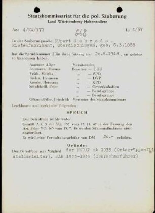 Schrode, Rupert