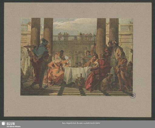 31. G.B. Tiepolo: Gastmahl der Kleopatra