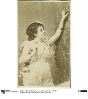 Porträt der Anna Judic