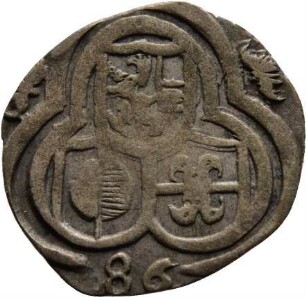 Münze, 2 Pfennig, 1586