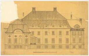Schloss Schönrade: Rückansicht