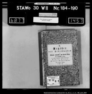 Zivilstandsregister Eimen (Kanton Eschershausen)