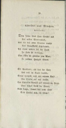 Christel und Minchen.