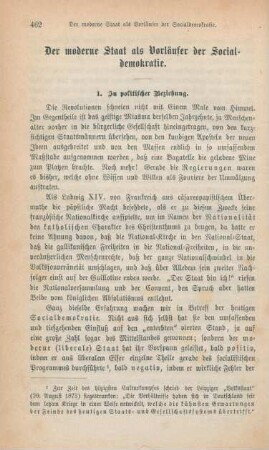 462-481 Der moderne Staat als Vorläufer der Socialdemokratie