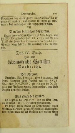 Das IV. Buch. Von dem Koenigreiche Preussen