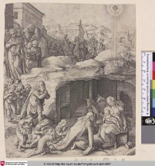[Die Anbetung der Heiligen Drei Könige; The Adoration of the Magi; Aanbidding door de koningen]